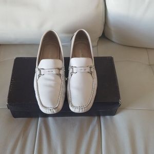 Mens 8.5 bacco bucci white driver